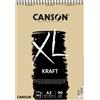 CANSON Album spiralato lato corto XL KRAFT A3 60 fg. 90 gr. Canson 400039142