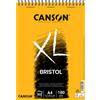 CANSON Blocco spiralato lato corto XL BRISTOL A4 50 fg. 180 gr. Canson C31078A021