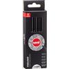 UNI MITSUBISHI Astuccio Pin fineliner nero 5 gradazioni assortiti Uni Mitsubishi M PIN 5P1