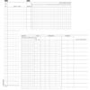 DATA UFFICIO Registro Presenze Mensili 48pag. 31x24,5cm DU131301200 DU DU131301200