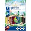 STAEDTLER Astuccio 18 matite Noris Colour in Wopex colori assortiti Staedtler 185 C18