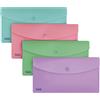 FAVORIT Buste con bottone PPL PASTEL Formato 9,9x21cmcolori ass. Favorit 400153397