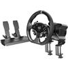 MOZA RACING MOZA R3 Racing Set (R3 DD Wheelbase, ES Wheel, SR-P Lite Pedale, Tischhalterung)