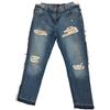 DOLCE & GABBANA JEANS D&G DOLCE & GABBANA BAMBINA STRAPPATI DETTAGLI IN PELLE OTTIME CONDIZIONI