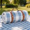 sapsisel Coperta da picnic extra large, impermeabile e pieghevole, coperta da spiaggia a 3 strati, per 6-8 adulti, per campeggio, parco, spiaggia, erba, al chiuso