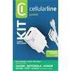 Cellularline - Usb Charger Compact Kit-bianco