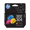 Hp - Cartuccia Inchiostro Tricromia Originale 302/304-tricromia