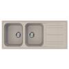 Smeg - Lavello Lneare Lz116av2 2 Vasche-avena