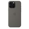 Apple - Custodia Magsafe In Silicone Per iPhone 16 Pro Max-grigio Pietra
