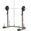 EVERFIT SUPPORTO BILANCIERE CON PORTA DISCHI e