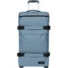 EASTPAK TRANSIT'R PLUS L AUTHENTIC OR TARP DUST BLUE Trolley