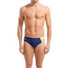 ARENA MEN PRINTED SPLICE SWIM BRIEFS Costume Slip Uomo