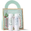 Bottega Verde - Cofanetto Regalo Balsami Labbra, con Dolce Felicità e Favola di Natale, al Burro di Cacao e Vitamina E, Formula Vegana, Idea Regalo Beauty per Lei