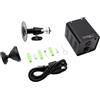 Technaxx Mini videocamera Wifi IP TX-190 - Videocamera FullHD con APP, sensore PIR per il rilevamento del movimento, angolo di visione 100°, batteria 3200 mAh, visione notturna
