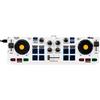 Hercules DJControl Mix - Controller DJ wireless compatto | Controller DJ Bluetooth ultra-compatto per smartphone con jog wheel touch, 4 pad performance e app djay