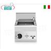 CUOCIPASTA ELETTRICO da BANCO, VASCA da lt.20, V.400 3+N, Kw.6, dim.mm.400x650x300h