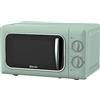 ZOMIX MICROONDE ZOMIX TWIST, capacità 20 l, potenza microonde max 700 W, 6 livelli di potenza, Verde Acqua / Metallo