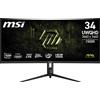 MSI MAG 342CQRF E20 Monitor Gaming, 34 ", UWQHD, 3440 x 1440 Pixel, tempo di risposta 1 ms, refresh rate 200 Hz