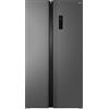 TCL Frigorifero americano TCL RP505SSE2, Sistema Multi Flow: Sì; raffreddamento frigorifero: No Frost; congelatore: Frost, Capacità netta totale 505 l, Rumorosità: 37 dB(A), Dimensioni: L 92 cm A 176,8 P 63 cm, Grey, Classe E