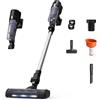 ROWENTA SCOPA ELETTRICA ROWENTA X-PERT 5.80 RH5A31, Potenza Max 150 W, Autonomia fino a 40 min, Contenitore polvere 0,44 l, Viola e alluminio
