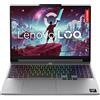 LENOVO LOQ 83TN009LIX Notebook Gaming, 15,3 ", processore AMD Ryzen 7 250, NVIDIA GeForce RTX™ 5060, RAM 16 GB, 512 GB SSD, Grey, Windows 11 Home