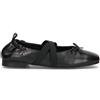 WEDO Ballerina donna nera in pelle