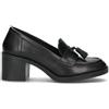 GEOX Mocassino donna nero in pelle