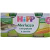 Hipp Bio Omogeneizzato Merluzzo-Verdure mesi 4+