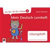 Verlag an der Ruhr GmbH Ich bin fit für Klasse 5! Mein Deutsch-Lernheft - Lösungsheft