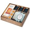 Solar Bougies parfumées maison: Coffret avec 3 sachets de cire de soja parfumée, 3 mèches enduites, 3 pots en verre et 3 étiquettes