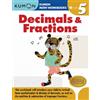 Kumon Pub North America Ltd Grade 5 Decimals & Fractions (Kumon Math Workbooks)