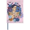 NEUMANN teneuen Frida Kahlo Diary 2026 - Calendario a libro 16 x 22 cm | Calendario settimanale artistico con chiusura magnetica per amici di arte e cultura: Magneto Diary