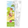 Merci les Livres Balade à bicyclette: 50 marque-pages à peindre ou à colorier