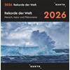 KUNTH Verlag Rekorde der Welt - KUNTH 365-Tage-Abreißkalender 2026: Tägliche Inspiration in Bild und Text. Kalender zum Aufhängen oder Aufstellen.