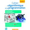 Delagrave Cahier d'algorithmique et de programmation Cycle 4: Technologie - Mathématiques - Enseignements pratiques interdisciplinaires