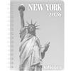 NEUMANN teNeues - Diario di New York 2026 - Calendario da tavolo e da tasca 16,5x22 cm | Calendario settimanale per gli amanti di New York, lavoro e scuola: Diario