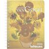 NEUMANN teNeue, Vincent van Gogh Diary 2026, calendario a libro, 17 x 22 cm, calendario settimanale deluxe con capolavori per fan e amanti dell'arte: Diary