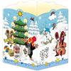 Trötsch Verlag GmbH & Co. KG TRÖTSCH - Windlicht Adventskalender Der kleine Maulwurf - Weihnachtskalender mit 24 leuchtenden Motiven: Adventskalender mit Adventskarte und Umschlag zum Verschicken