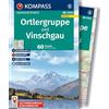 KOMPASS Freytag & Berndt KOMPASS Wanderführer Ortlergruppe und Vinschgau, 60 Touren mit Extra-Tourenkarte: mit Touren und GPS-Daten in der KOMPASS-App: 5703