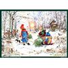 Richard Sellmer Verlag Adventskalender A4 Schneefreuden im Wald: Papier-Adventskalender
