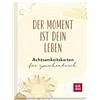 Groh Verlag Der Moment ist dein Leben - Achtsamkeitskarten für zwischendurch: Karten-Set mit 50 Affirmationskarten | Achtsamkeits-Geschenk für mehr Glück und Freude