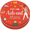 Ars Edition GmbH Adventskalender in der Dose. Fit im Advent: 24 Übungen für jeden Tag