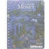 NEUMANN teNeues - Diario di Claude Monet 2026 - Calendario da tavolo 17x22 cm | Calendario settimanale Deluxe con motivi impressionisti per fan di Monet e amanti dell'arte: Diario