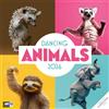 Ackermann Kunstverlag Dancing Animals Broschürenkalender 2026 - 30x30 - Art12 | Witziger Kalender mit KI-Bildern im schlanken Hochformat (aufgeklappt 30x60 cm) | Notizen