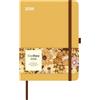NEUMANN N Neumann - Ray Flower Calendario 2026 - Calendario a libro 16 x 22 cm con panoramica settimanale, fascia di chiusura elastica, portapenne e tasca, elegante agenda tascabile per lavoro, scuola e uso