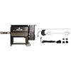 Masterbuilt® Gravità Series™ 1050 Digitale Carbone Barbecue Griglia + Fumatore in Nero & Gravity Series™ Rotisserie Kit