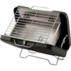 LITTLE BALANCE 3048 Nomad'Fire, Barbecue a carbone, BBQ portatile, Barbecue da tavolo, Ultra-compatto e pieghevole nella sua valigia, Campeggio, Picnic Escursionismo, Nero