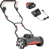 AL-KO Tagliaerba a batteria Razor Cut 38.6 Li HM Comfort, larghezza di taglio 38 cm, tecnologia di taglio senza contatto, per superfici tra 50 - 150 m², 1 batteria (4,0 Ah/2,0 Ah) e caricatore inclusi