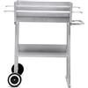 Tepro Carrello per griglia a Carbone Pasadena, Area Grill: Circa 58 x 41 cm