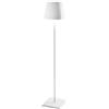 Zafferano Poldina XXL Pro lampada da terra Bianco